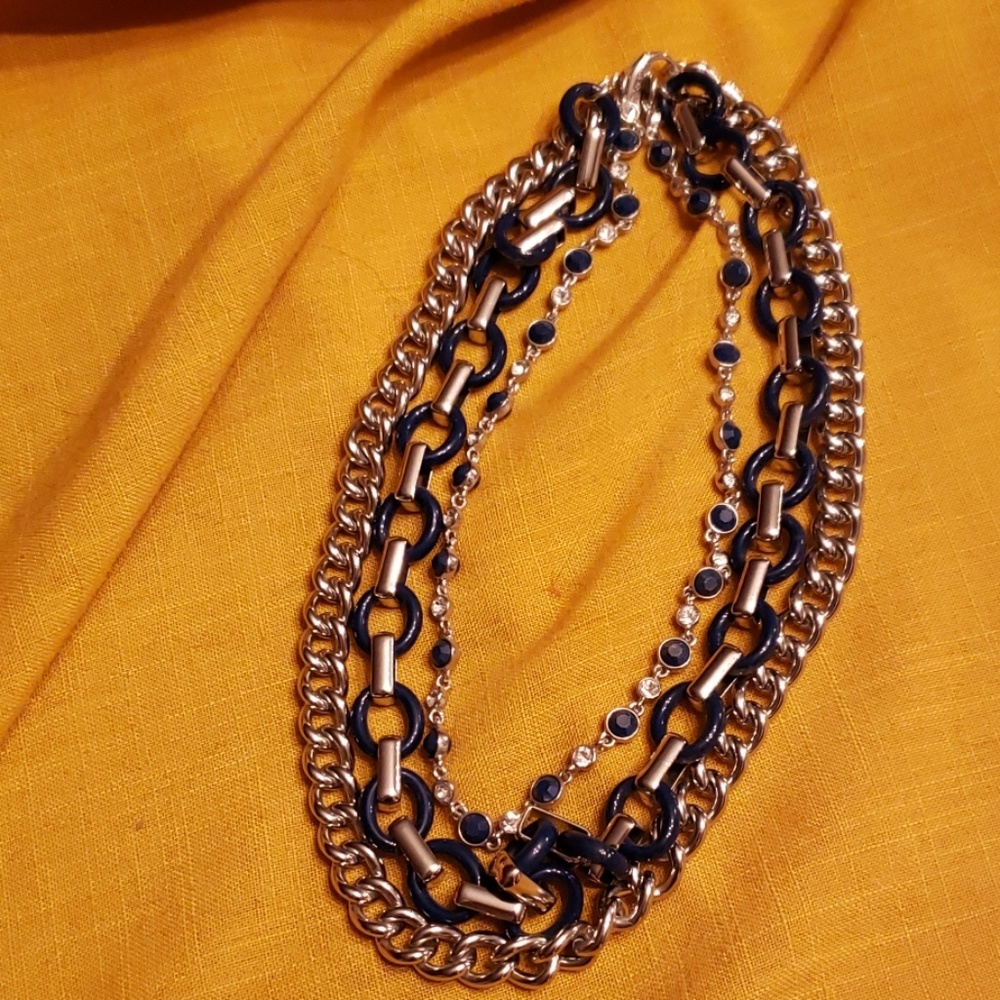 Triple strand Lia Sophia Convertable Necklace